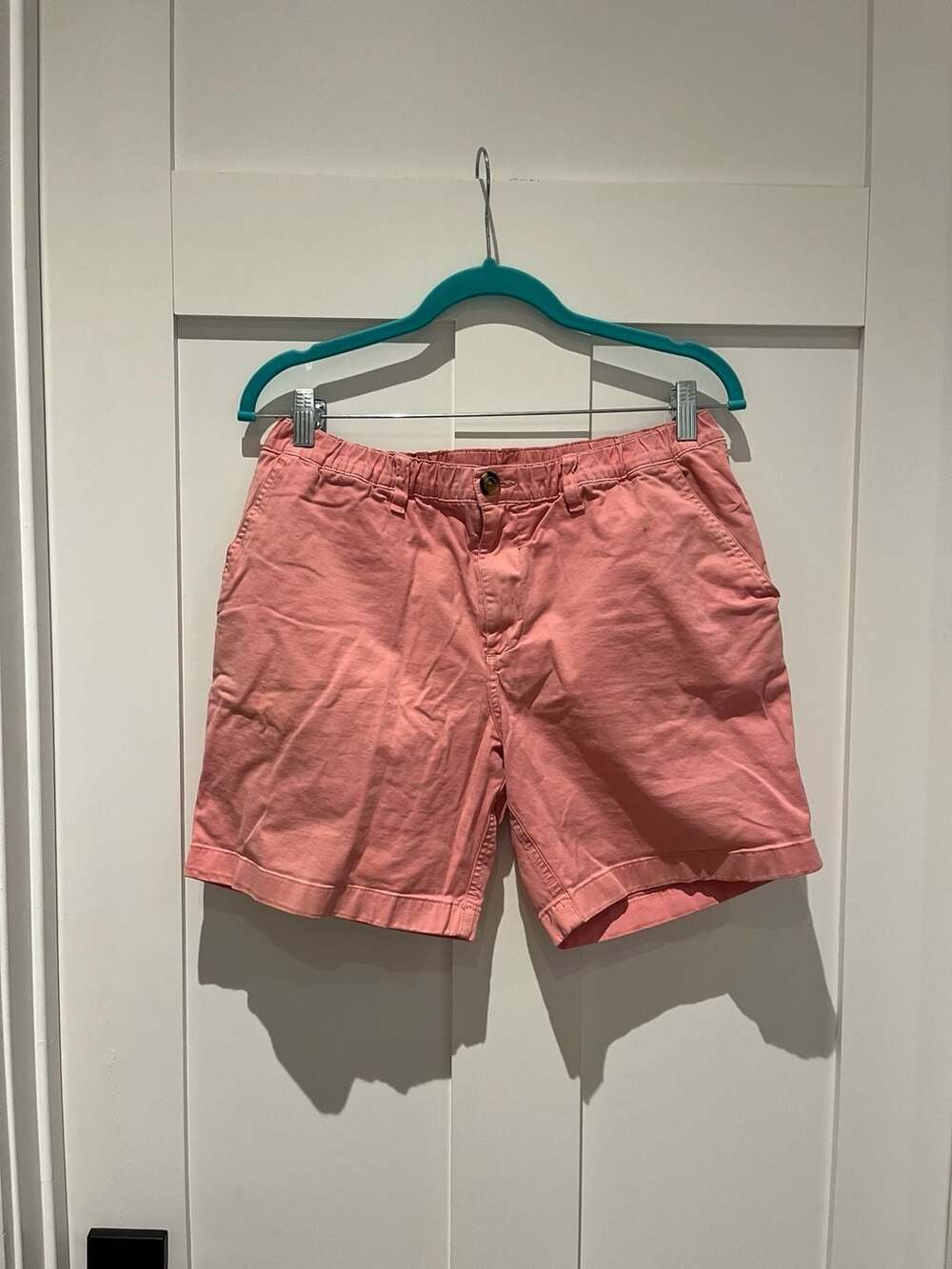 Chubbies The Originals Men's Peach Pink Salmon 5.5-Inch Inseam Chino Shorts